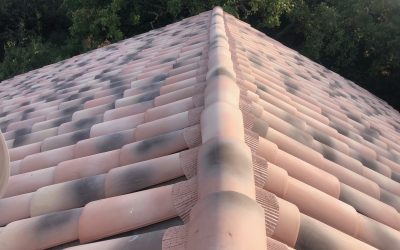 Rénovation de toiture en tuiles romanes