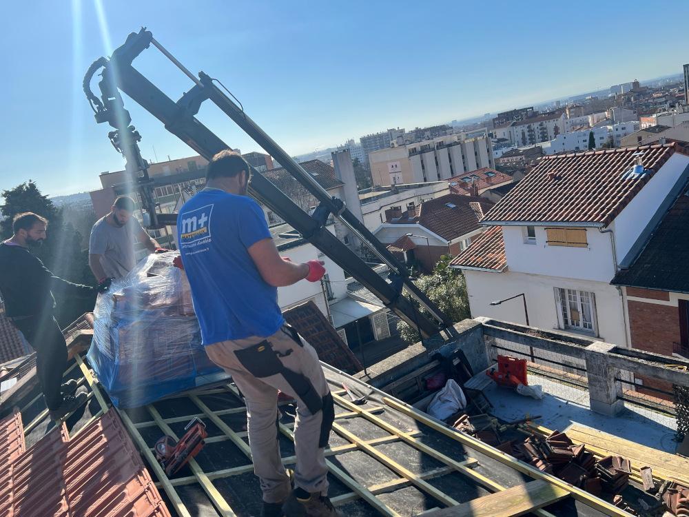 réfection toiture toulouse couverture liteaux écran de sous toiture